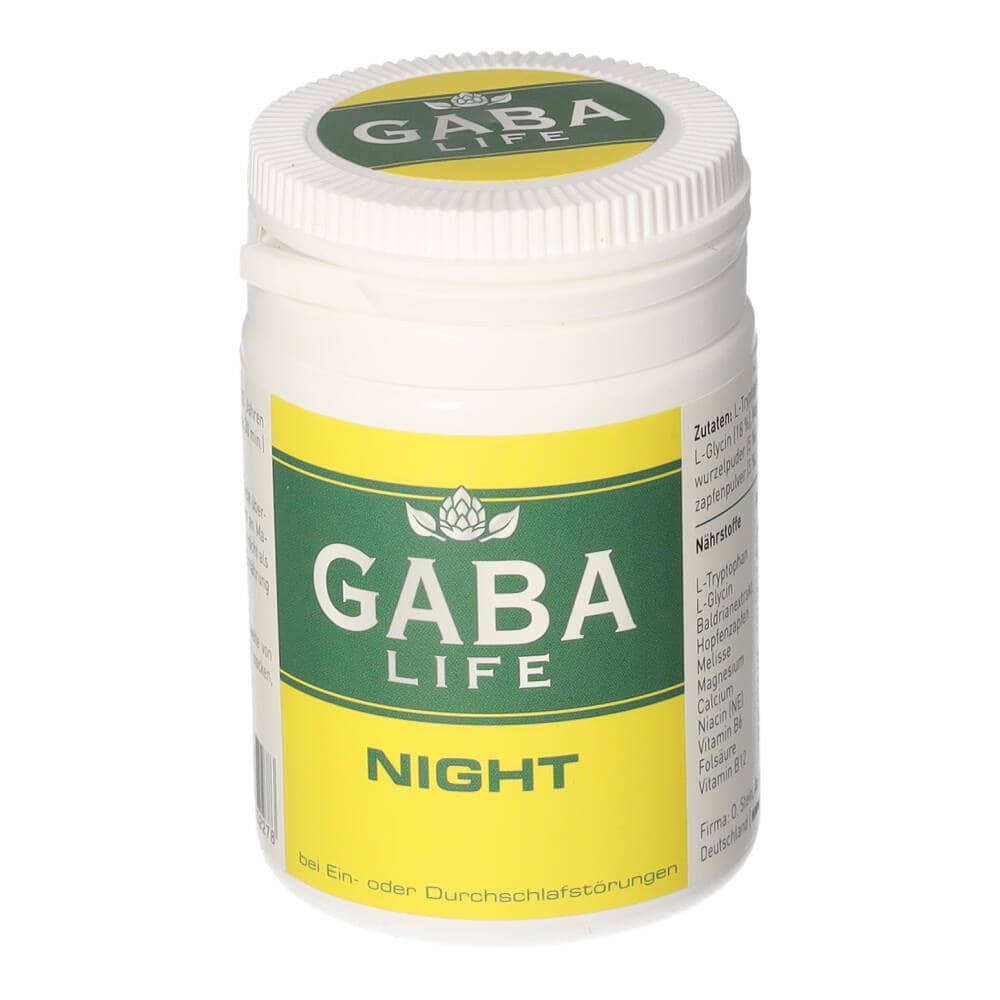 GABA LIFE Night Hartkapseln 40 St Hartkapseln