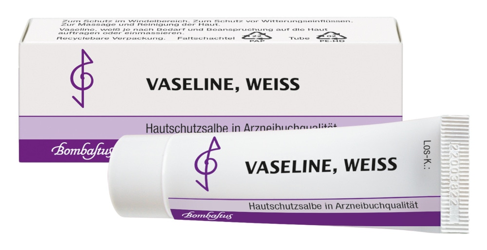 VASELINE WEISS DAB 10 ml Fettsalbe