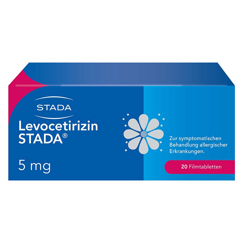 Levocetirizin STADA 5mg 20 St Filmtabletten