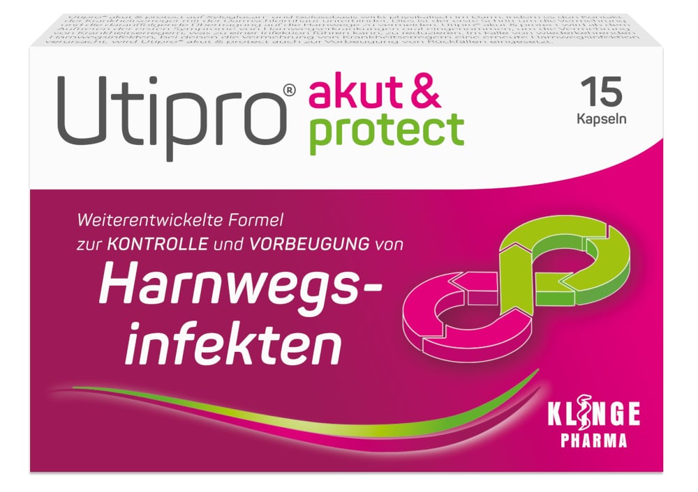 Utipro akut & protect 15 St Hartkapseln
