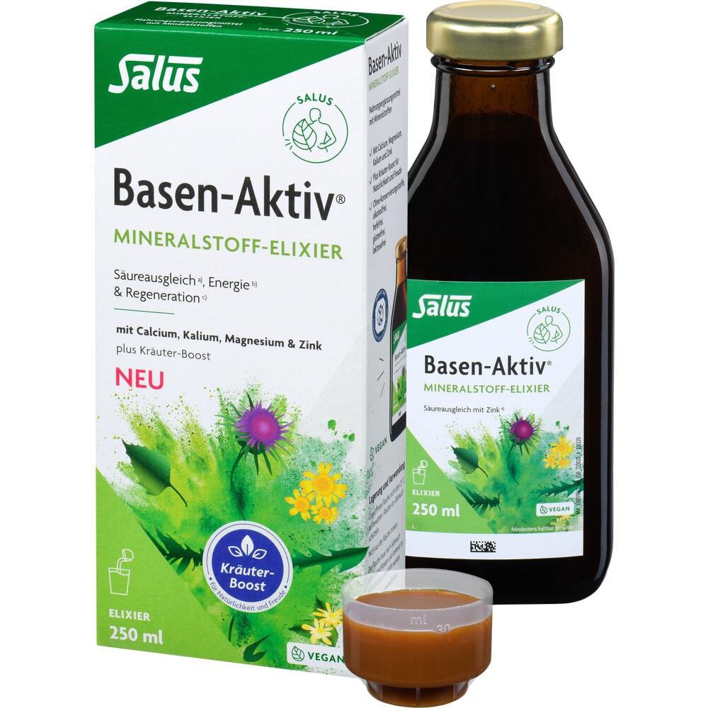 Basen-Aktiv Mineralstoff-Kräuter-Elixier  250 ml Elixier