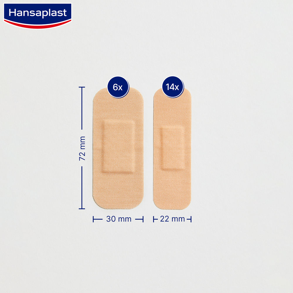 Hansaplast ELASTIC 20 St Pflaster
