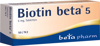 BIOTIN BETA 5  50 St Tabletten