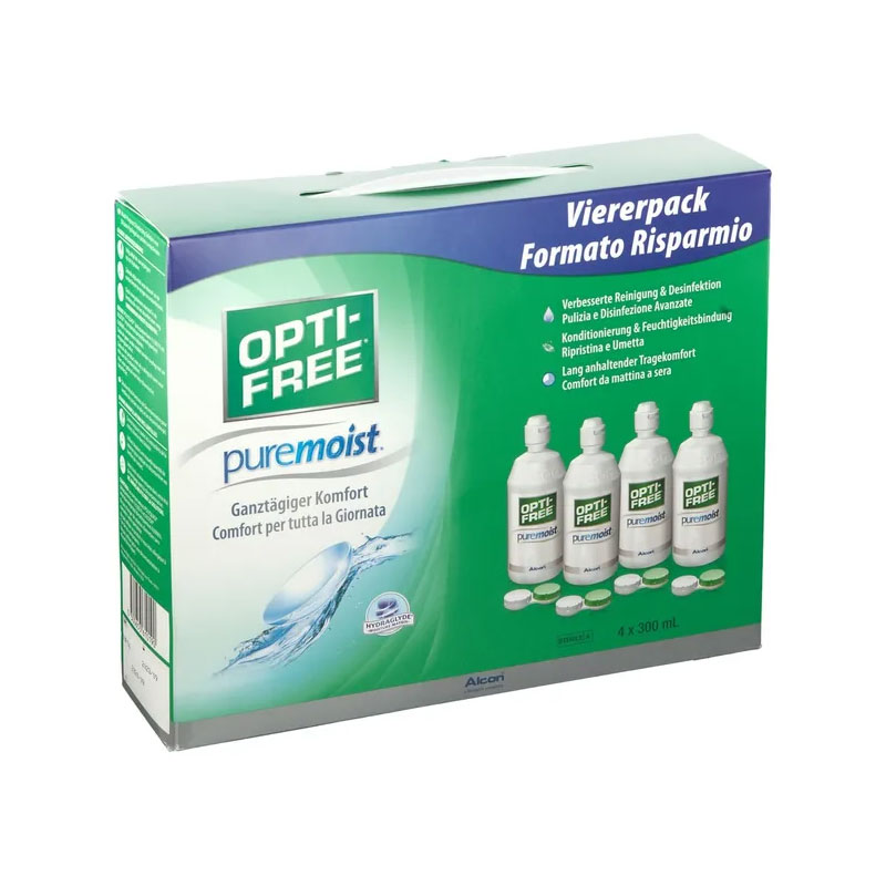 OPTI-FREE puremoist 4X300 ml Lösung