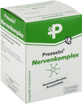 PRESSELIN Nervenkomplex Tabletten 200 St Tabletten