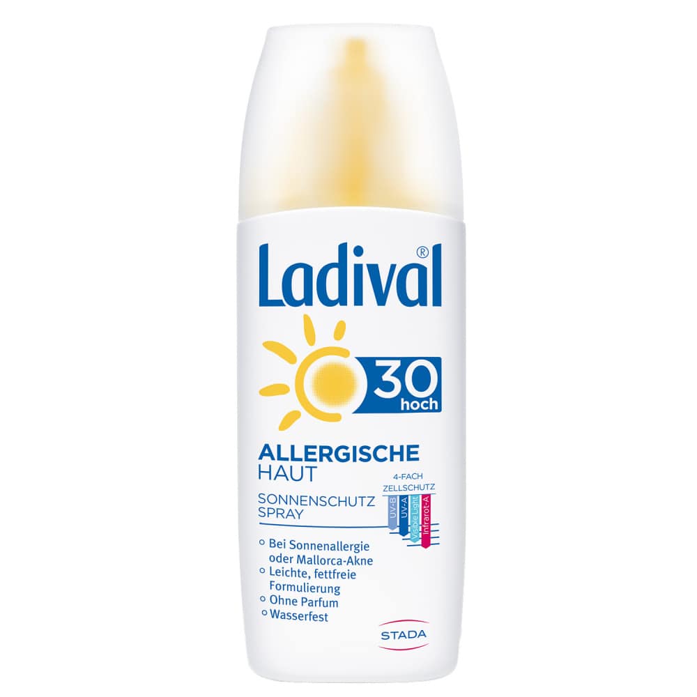 Ladival ALLERGISCHE HAUT SONNENSCHUTZ SPRAY LSF 30 150 ml Spray