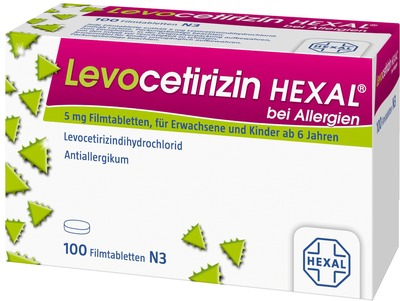 Levocetirizin HEXAL  100 St Filmtabletten