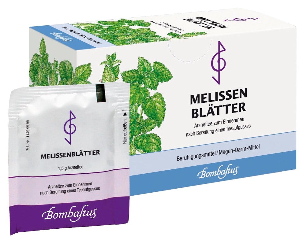 MELISSENBLÄTTER BOMBASTUS 20X1.5 g Filterbeutel