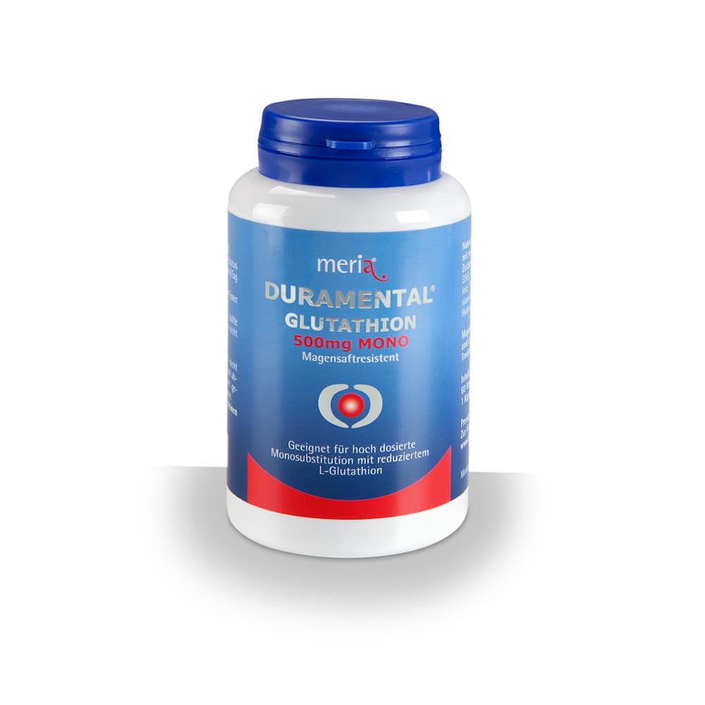 DURAMENTAL GLUTATHION 500mg MONO 60 St Kapseln magensaftresistent