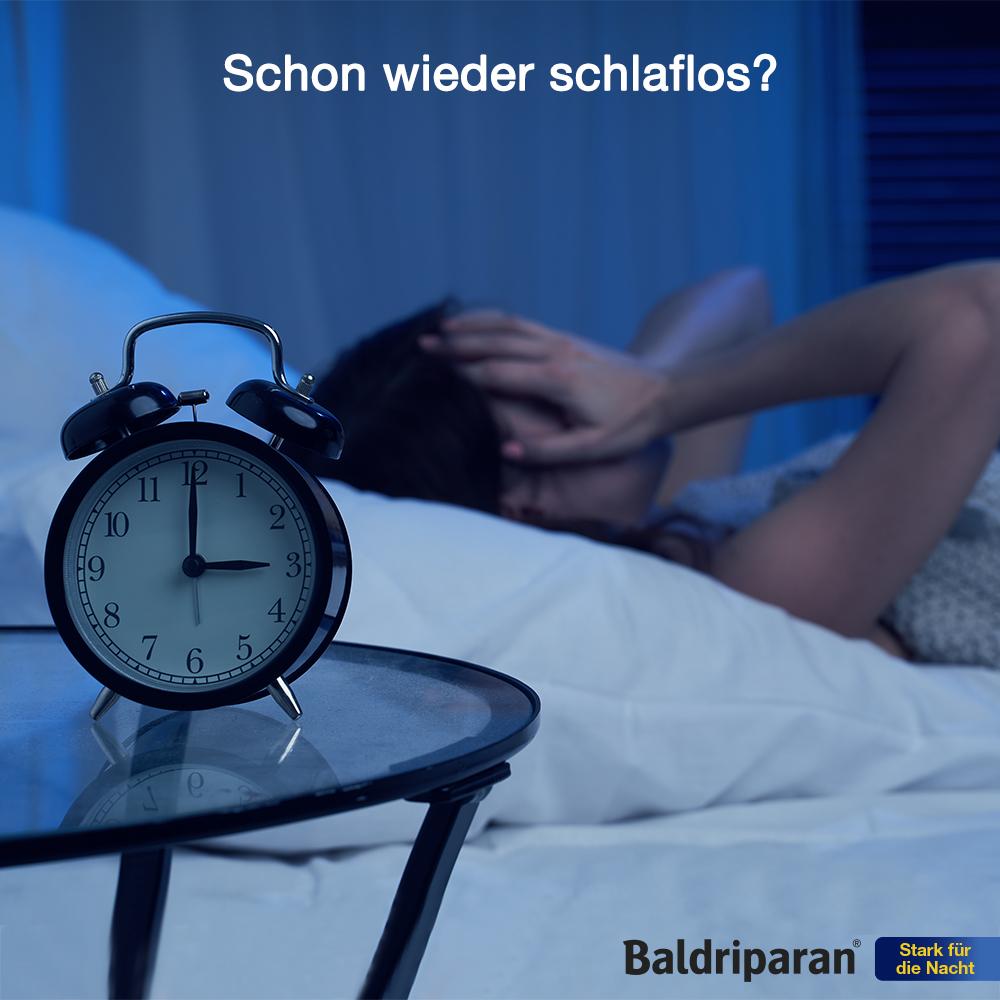 Baldriparan Stark für die Nacht 30 St Überzogene Tabletten