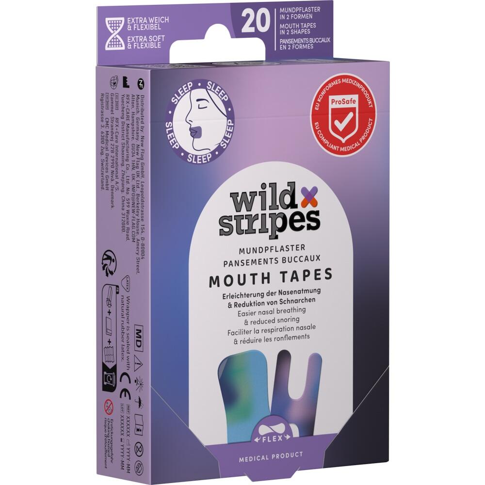 wild Strips MOUTH TAPE 20 St Pflaster