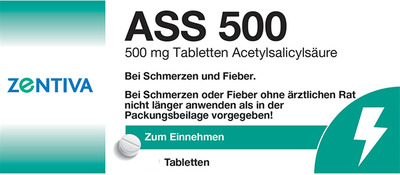 ASS 500 50 St Tabletten