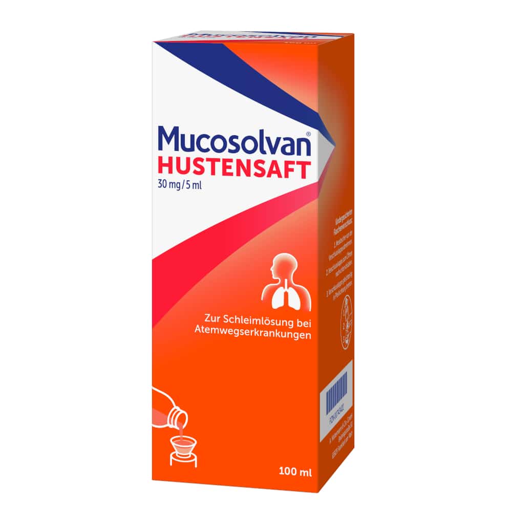 MUCOSOLVAN Hustensaft 100 ml Lösung zum Einnehmen