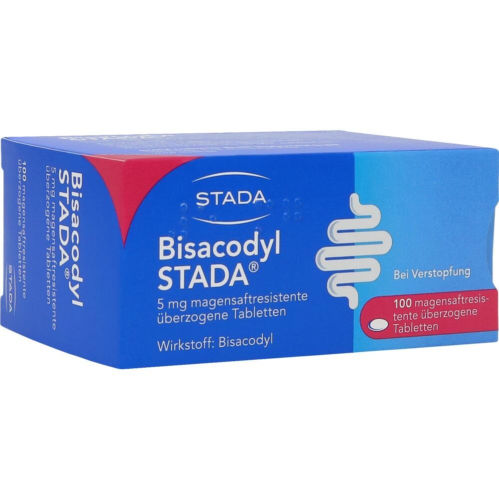 Bisacodyl STADA 5mg 100 St Tabletten magensaftresistent