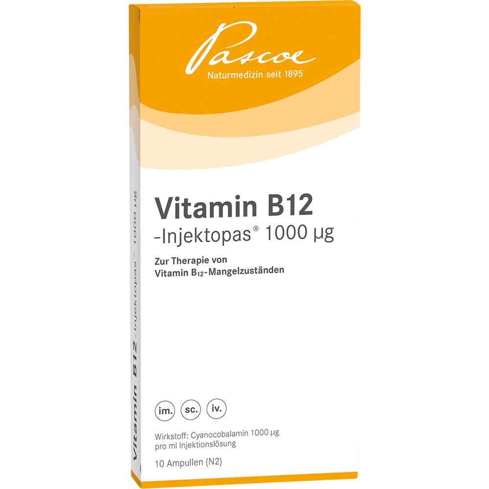 Vitamin B12 Injektopas 1.000 µg 10X1 ml Injektionslösung
