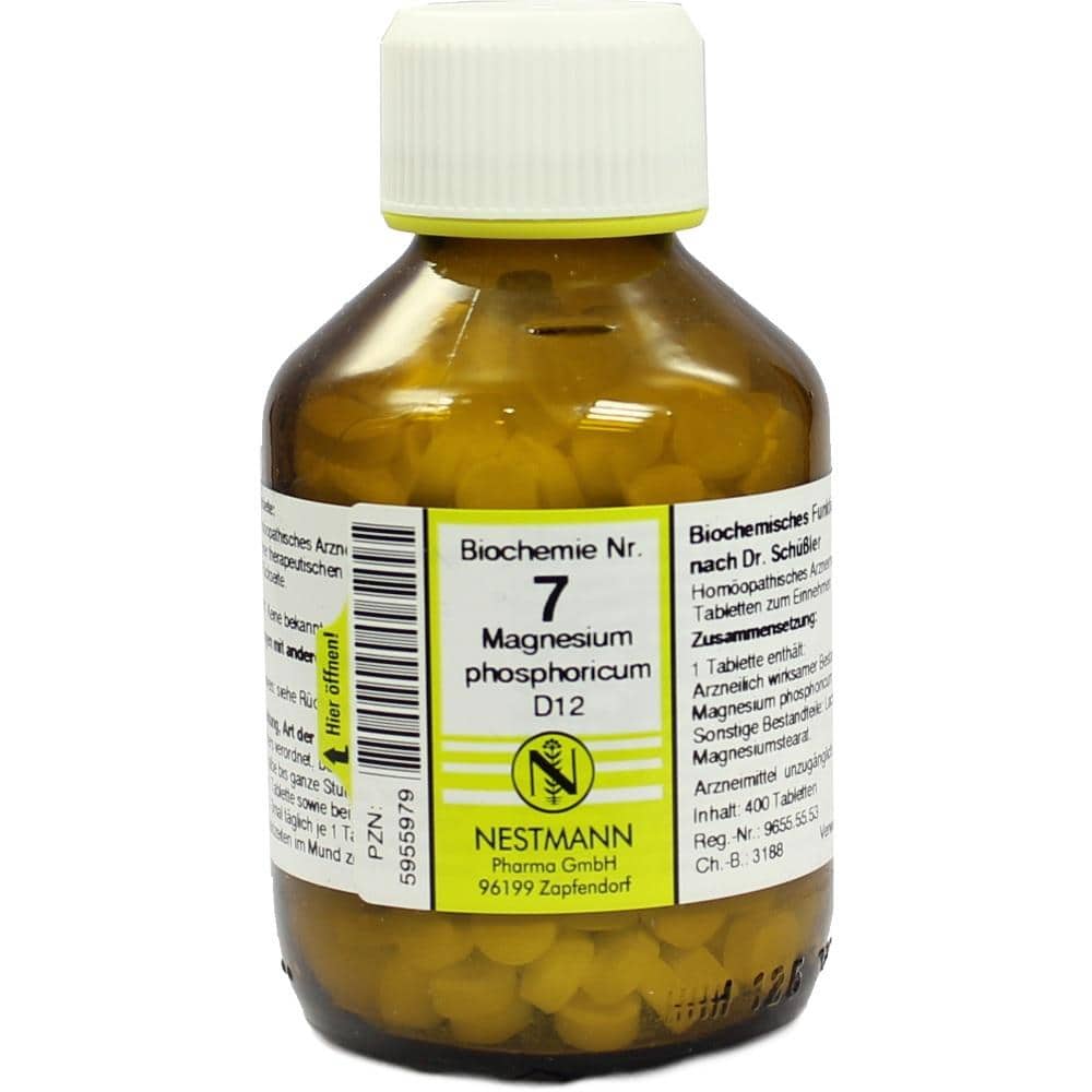 BIOCHEMIE 7 Magnesium phosphoricum D 12  400 St Tabletten