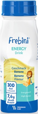 Frebini Energy Trinknahrung Banane 6X4X200 ml Flüssigkeit