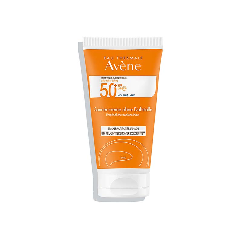 Avene High Protection Unscented Cream SPF50+ For Dry Sensitive Skin 50 ml