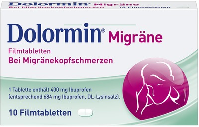 Dolormin Migräne bei Migräneattacken