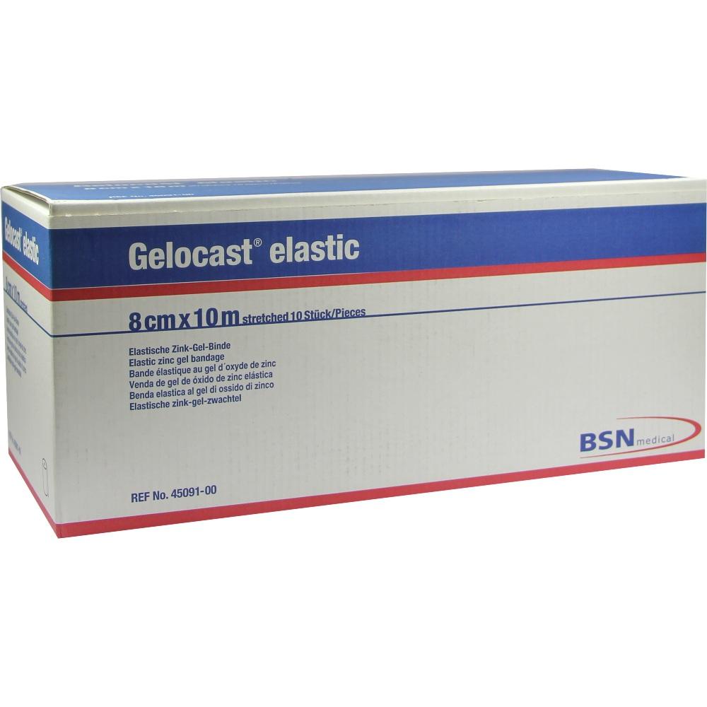 GELOCAST elastic Binde 8 cmx10 m 10 St Binden