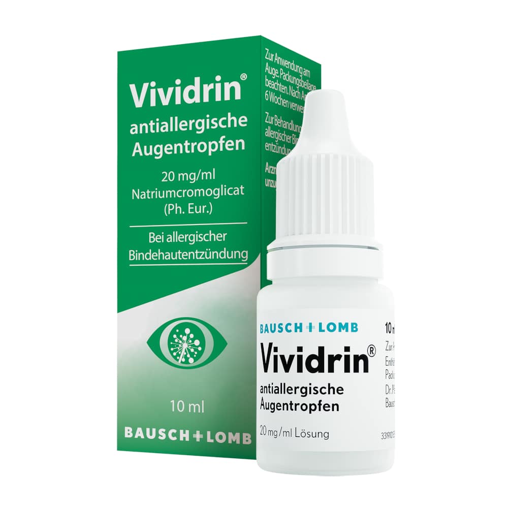 Vividrin antiallergische Augentropfen 10 ml Lösung
