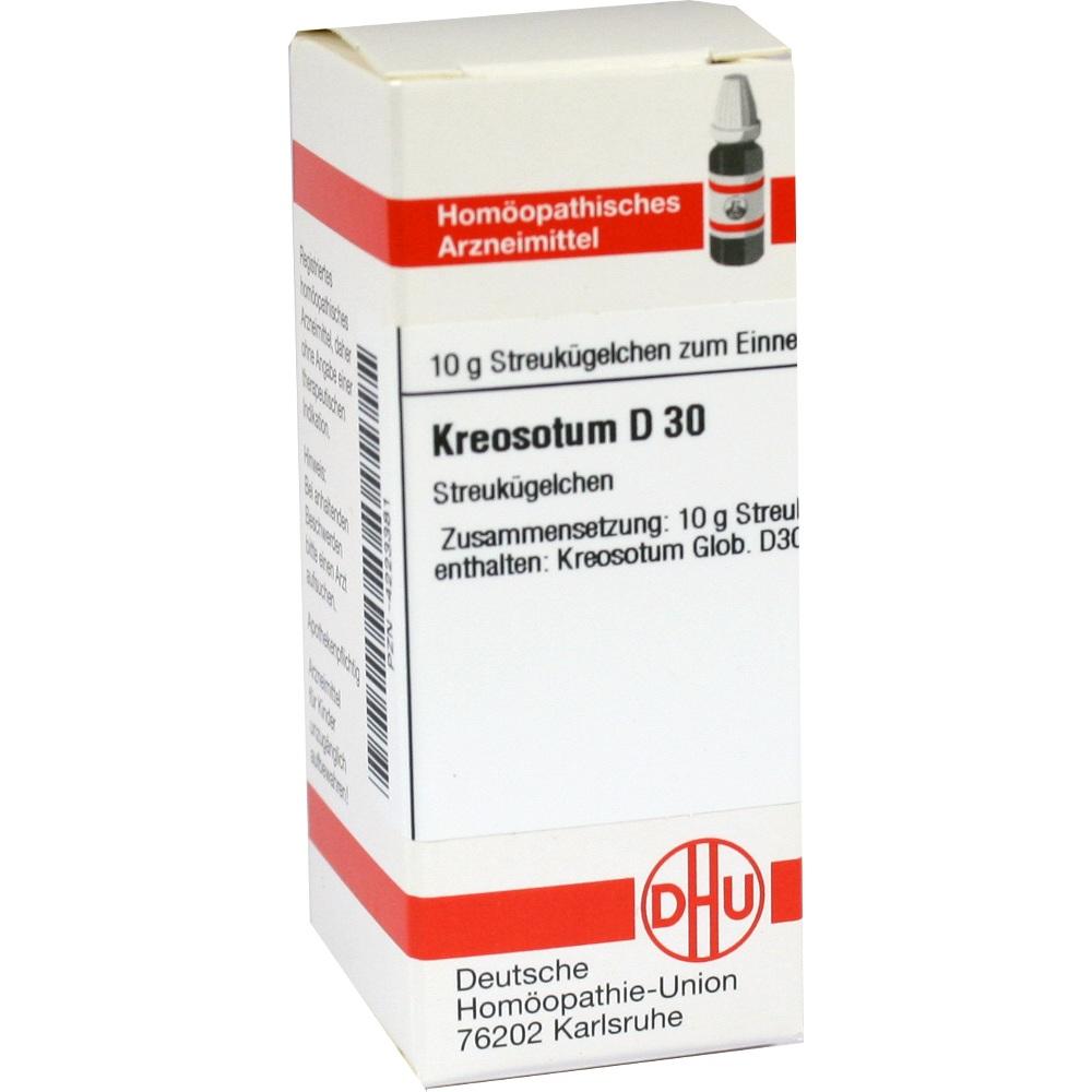 KREOSOTUM D 30 Globuli 10 g Globuli