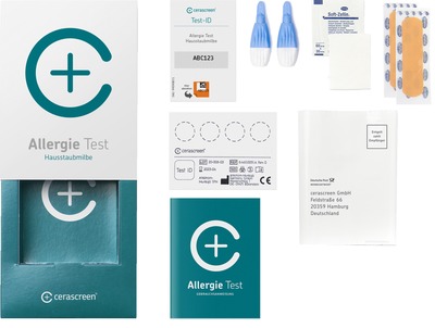 cerascreen Allergie-Testkit Hausstaubmilben 1 St Test
