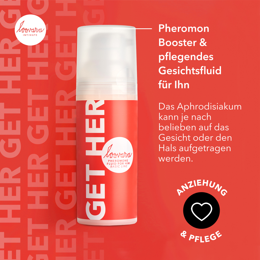 Loovara Get Her Pheromon Fluid für Ihn 50 ml Gel Loovara Get Her Pheromon Fluid für Ihn 50 ml Gel