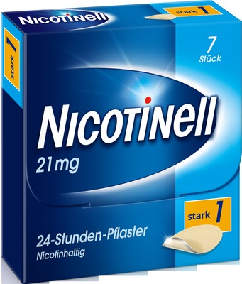 NICOTINELL 21mg/24 Stunden 7 St Pflaster transdermal