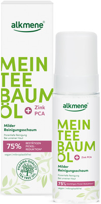 alkmene MEIN TEEBAUMÖL Milder Reinigungsschaum 150 ml Schaum
