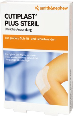 CUTIPLAST Plus steril 7,8x10 cm Verband 1 St Verband