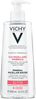 Vichy Pureté Thermale Minéral Mizellen  400 ml Flüssigkeit
