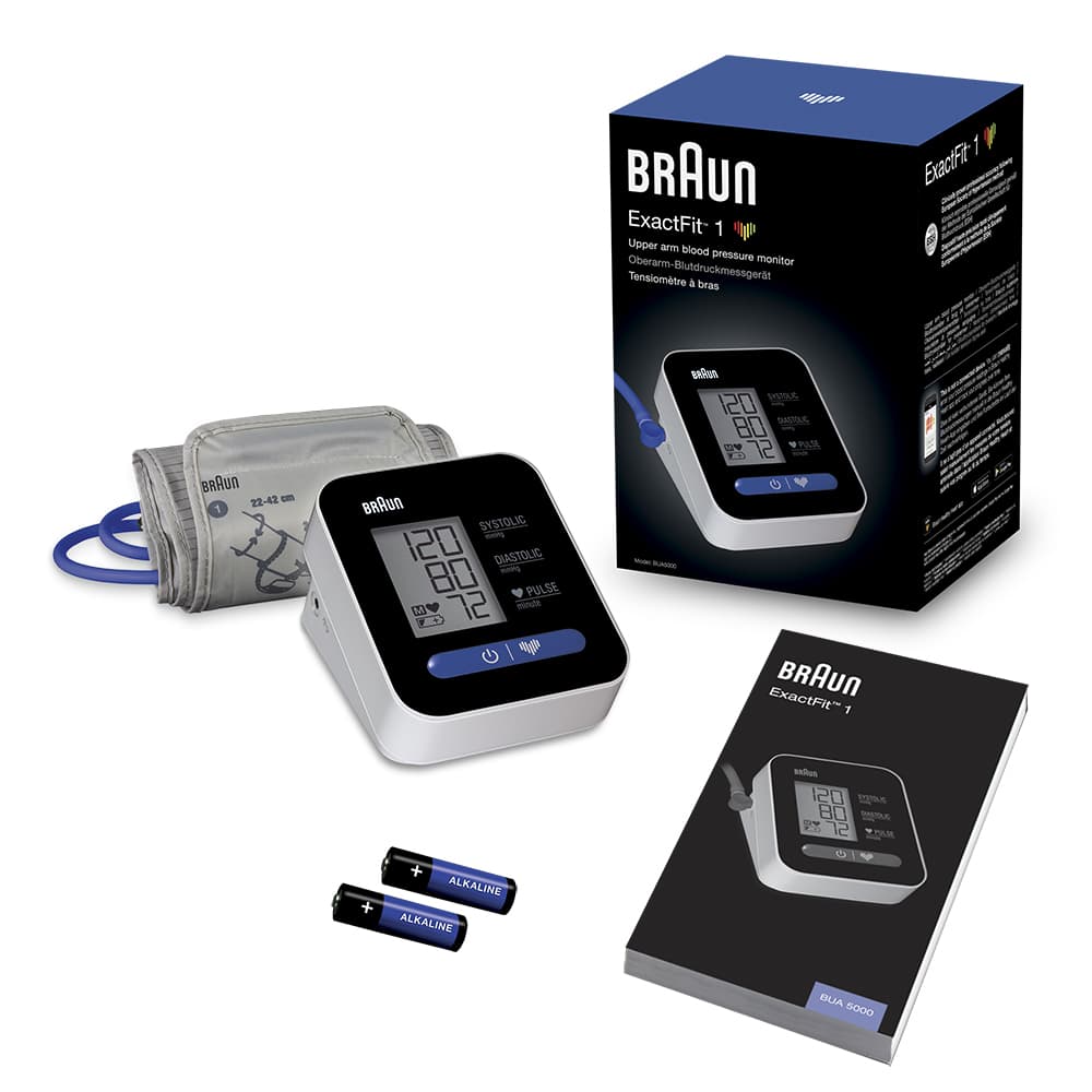 BRAUN BLUTDRUCKMESSGERÄT ExactFit1 Oberarm BUA5000 1 St