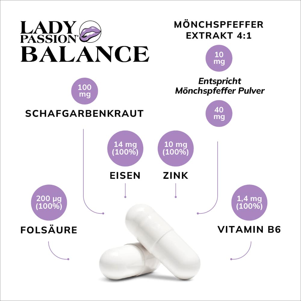 LADY PASSION BALANCE 180 St Kapseln