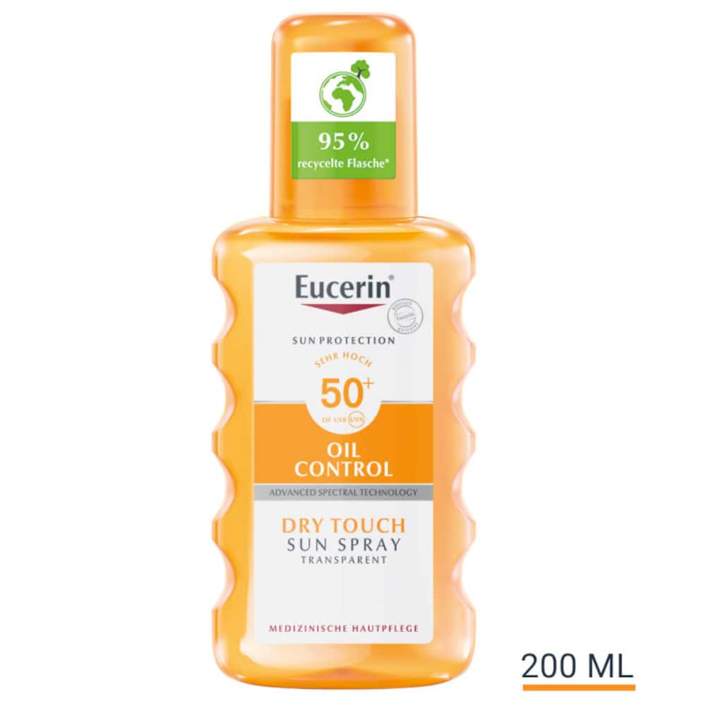 Eucerin OIL CONTROL DRY TOUCH SUN SPRAY LSF 50+ 200 ml Spray