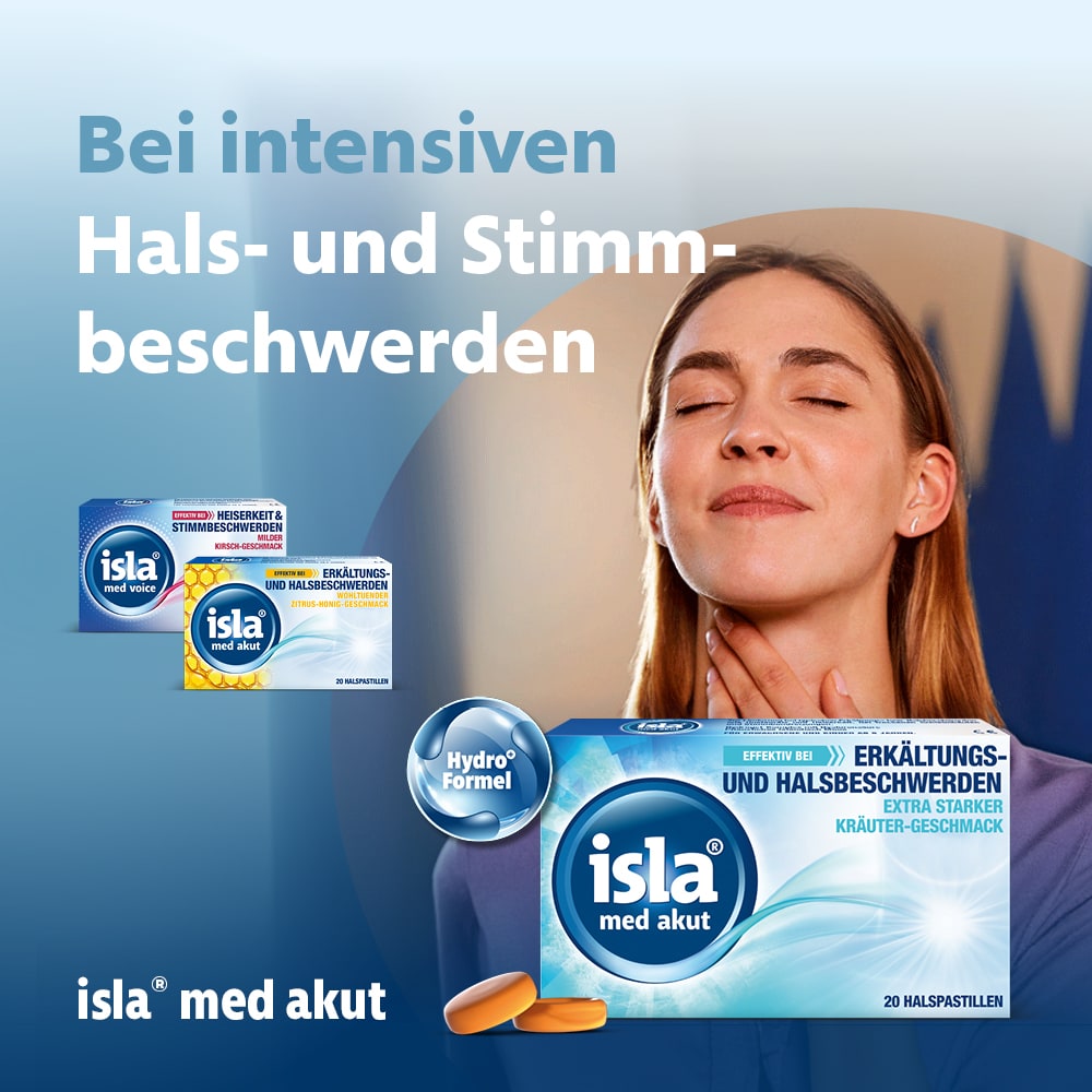 isla med akut Halspastillen 50 St Pastillen