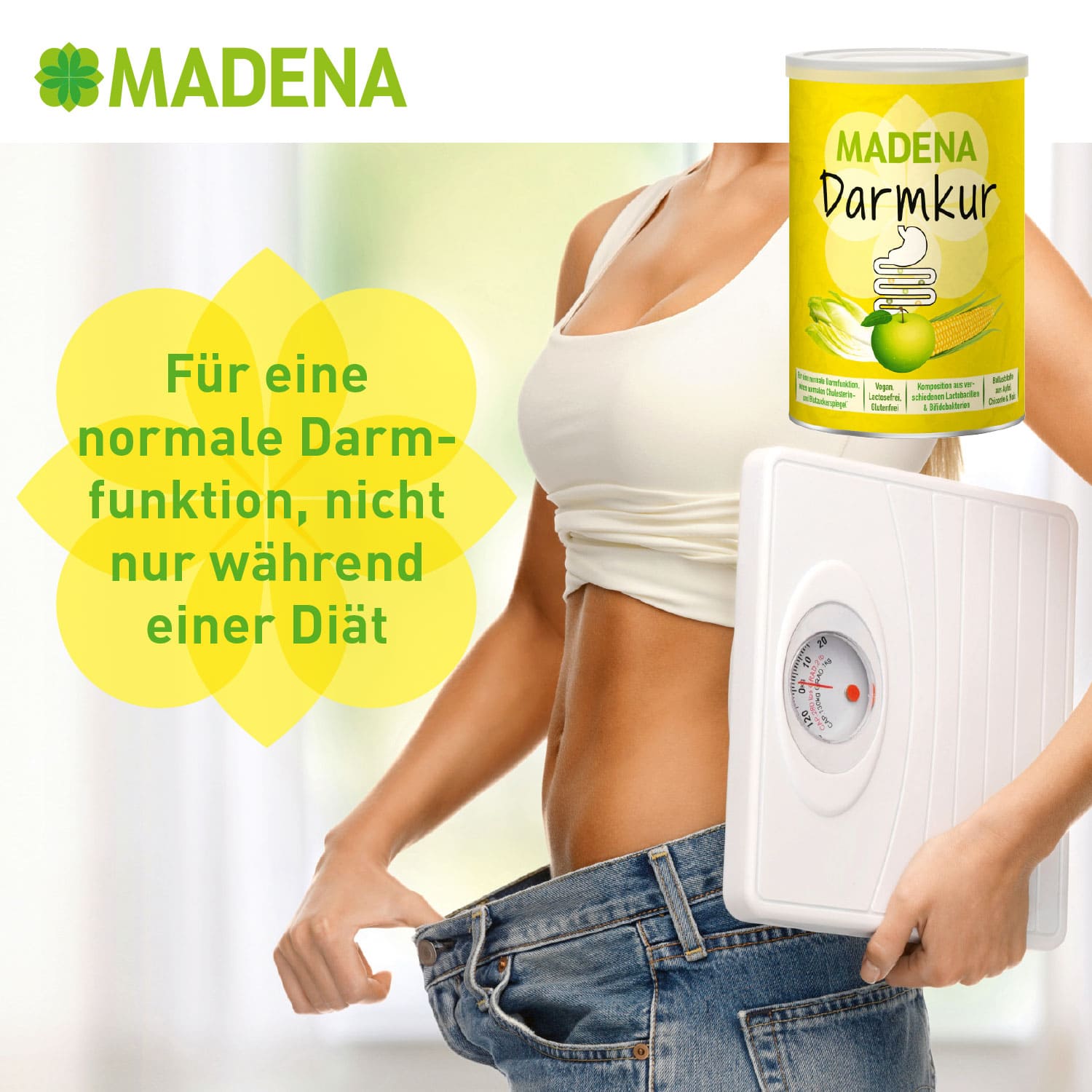 MADENA Darmkur 500 g Pulver