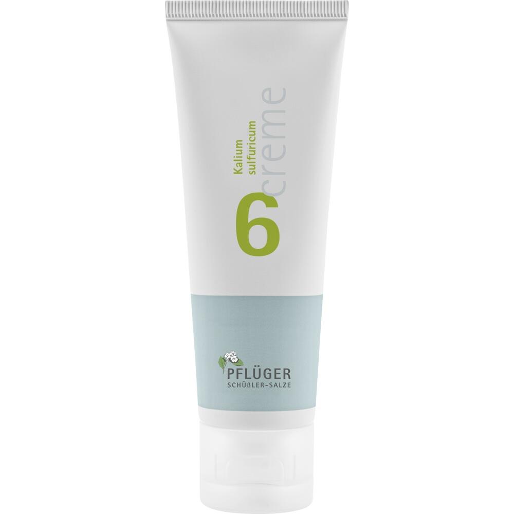 Schüßler-Salz Nr. 6 Kalium sulfuricum D4 75 g Creme
