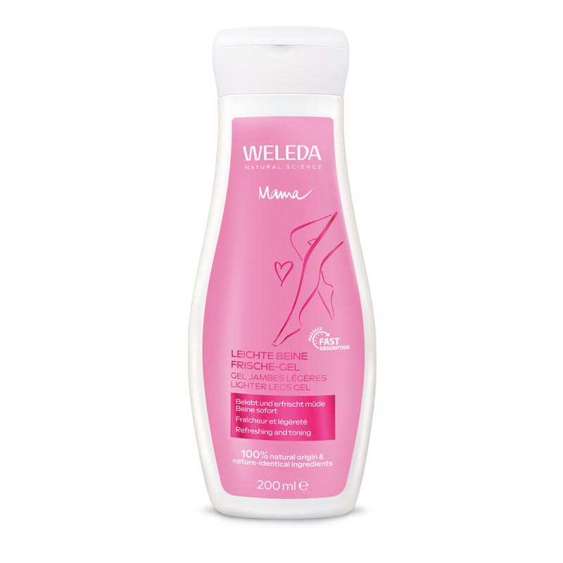 WELEDA Mum leichte Beine Frische-Gel 200 ml Gel