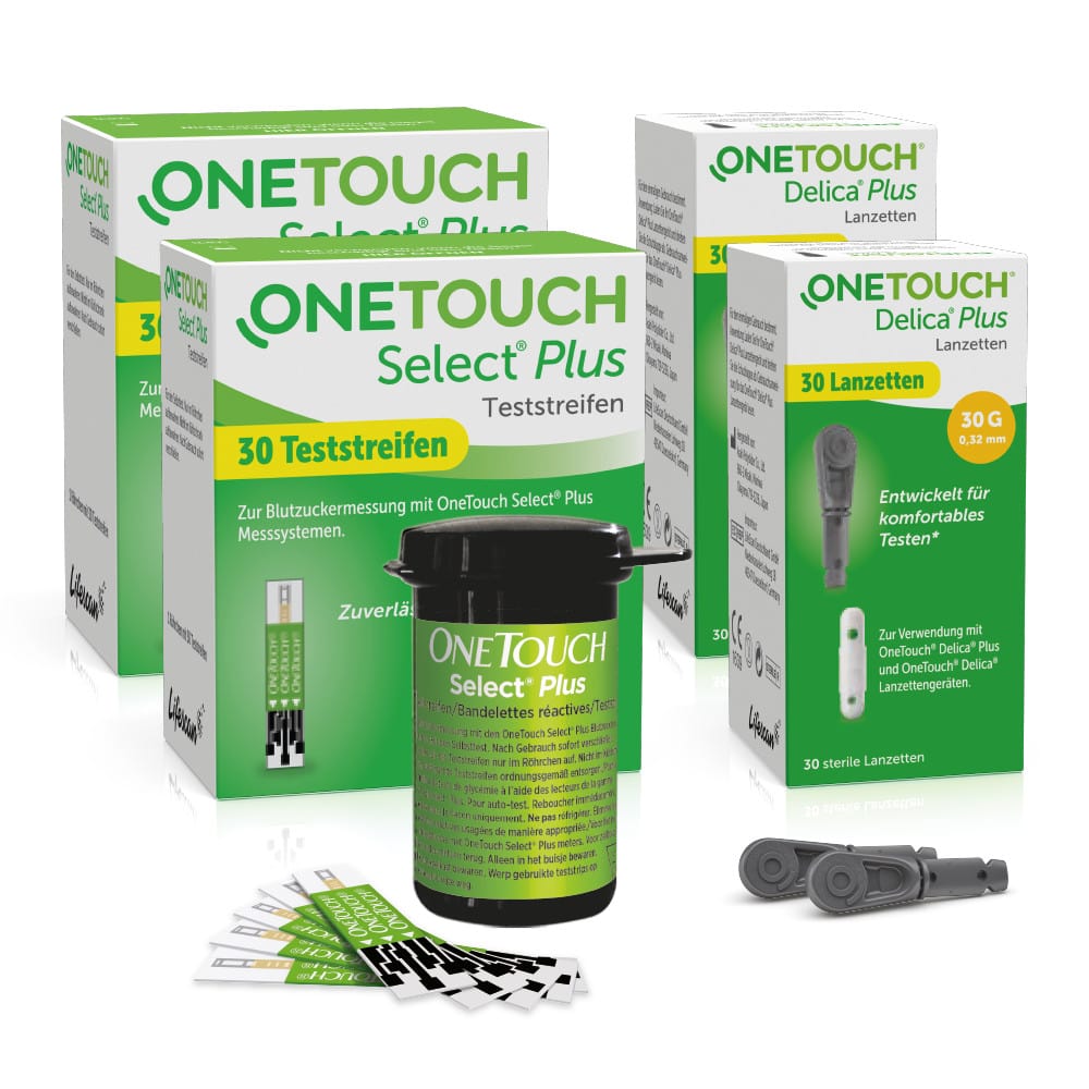 OneTouch Select Plus Kombi-Pack M 1 Sparset