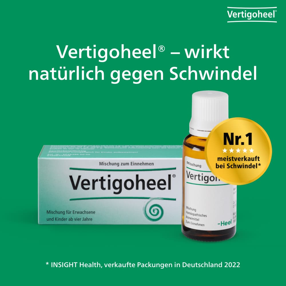 Vertigoheel bei Schwindelzuständen 30 ml Tropfen