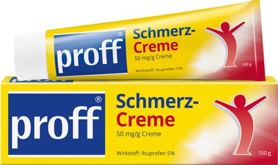 Proff Schmerzcreme 50mg/g 150 g Creme