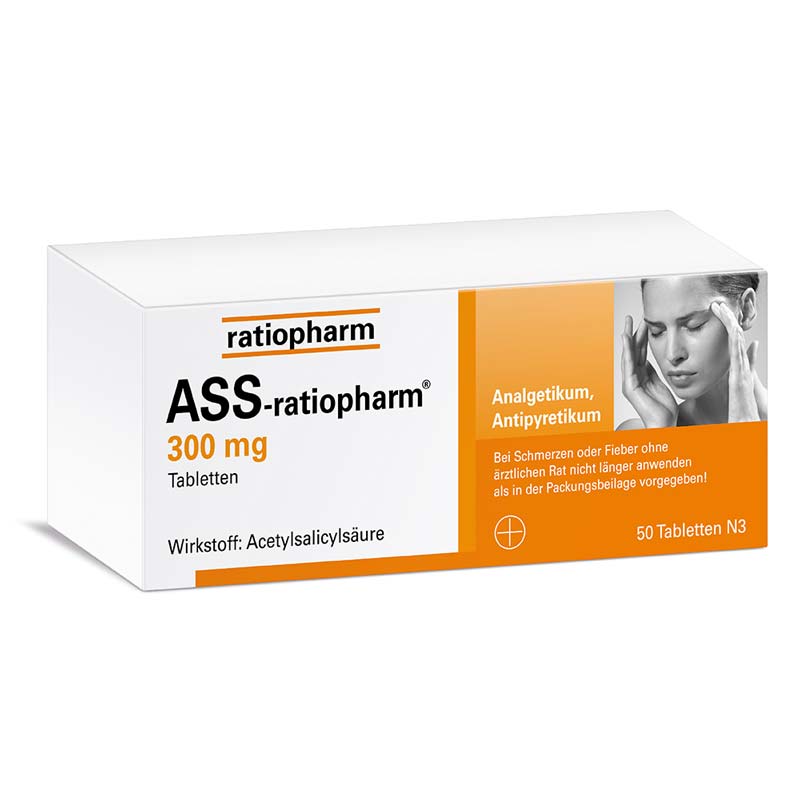 ASS-ratiopharm 300 mg 50 St Tabletten