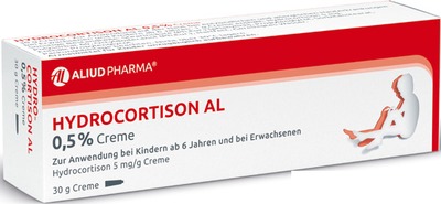 Hydrocortison AL 0,5 % Creme bei allergischen Erkrankungen der Haut