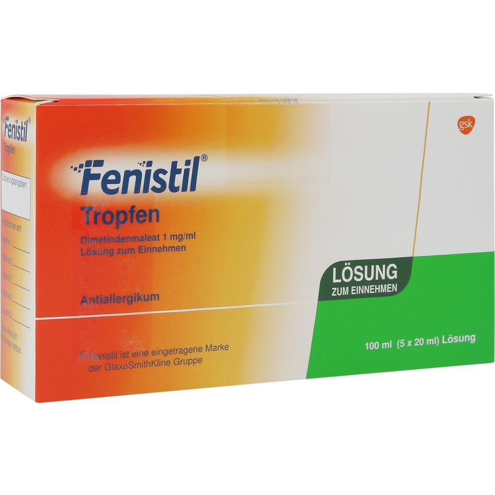 Fenistil Tropfen 5X20 ml Lösung zum Einnehmen