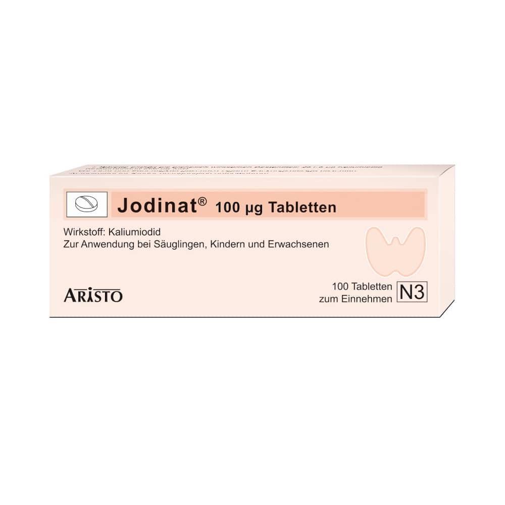 Jodinat 100μg 100 St Tabletten