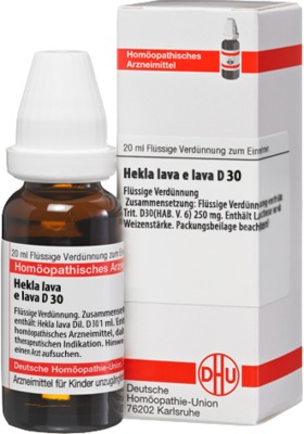 HEKLA lava e lava D 30 Dilution 20 ml Dilution