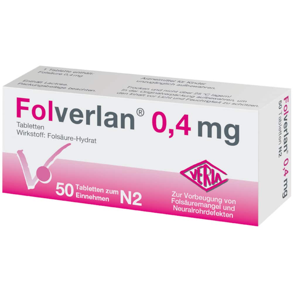 FOLVERLAN 0,4 mg  50 St Tabletten