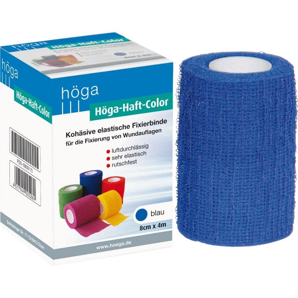 HÖGA HAFT Color Fixierb.8 cmx4 m blau 1 St Binden