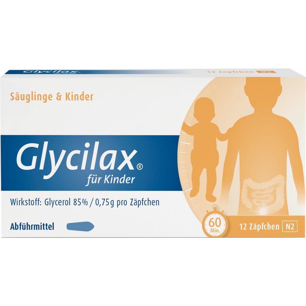 Glycilax für Kinder 12 St Kinder- und Säuglings-Suppositorien